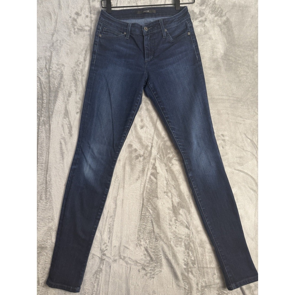 Joe's Jeans Womens The Skinny‎ Dark Wash Denim Blue Jeans 26x30